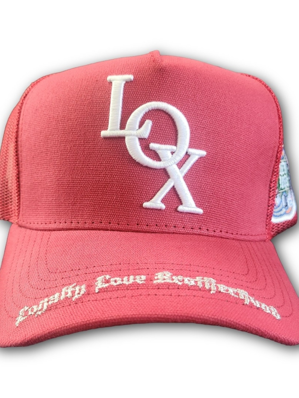 Deadstock Godspeed NY x The LOX Trucker Hat Red